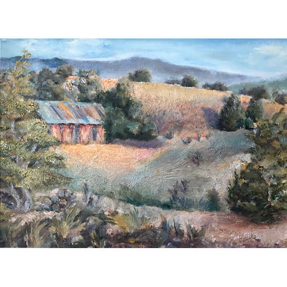 Cerillos Sunrise - Original Oil on Canvas