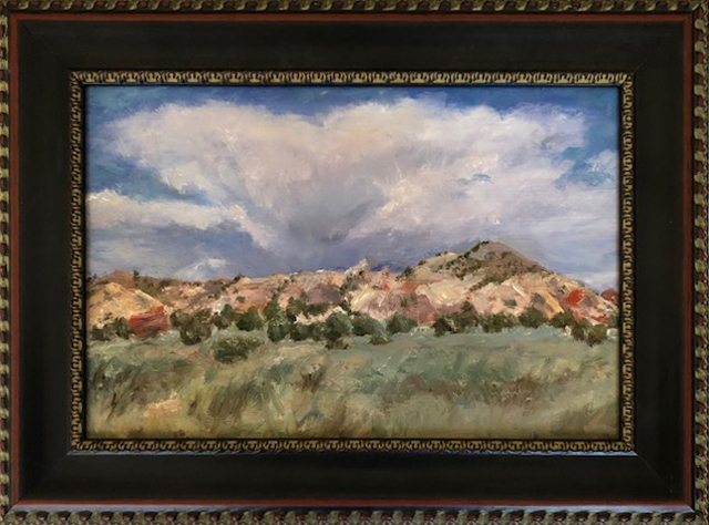 New Mexico Majesty original framed
